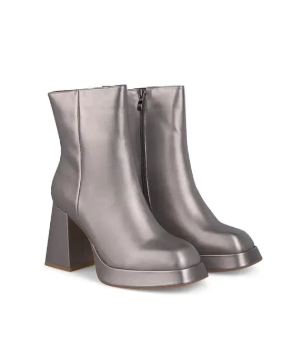 Botines Tacón*Alma en Pena Comprar Botin Piel Punta Cuadrada