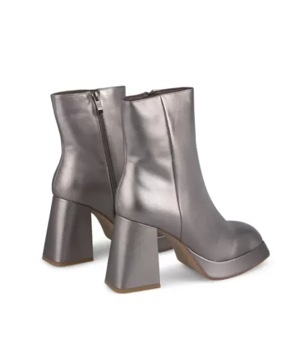 Botines Tacón*Alma en Pena Comprar Botin Piel Punta Cuadrada