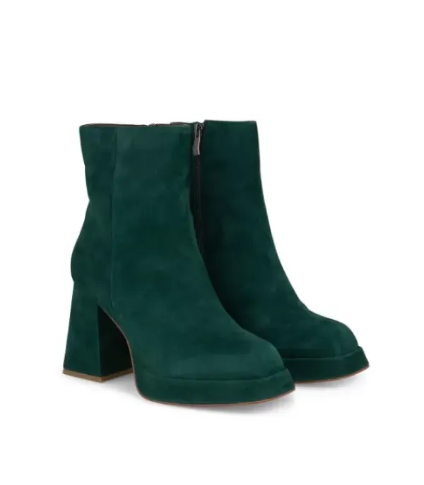 Botines Tacón*Alma en Pena Comprar Botin Piel Punta Cuadrada