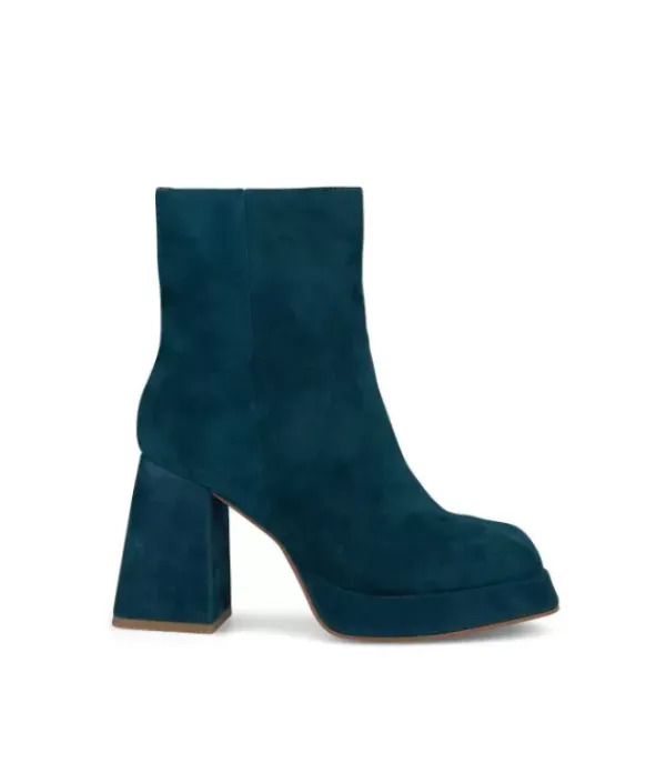 Botines Tacón*Alma en Pena Comprar Botin Piel Punta Cuadrada