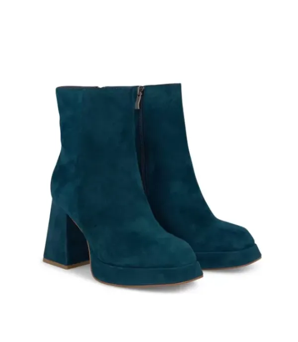Botines Tacón*Alma en Pena Comprar Botin Piel Punta Cuadrada