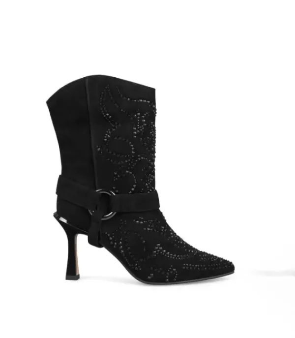 Botines Tacón*Alma en Pena Comprar Botin Tacón Aguja Cuadrado