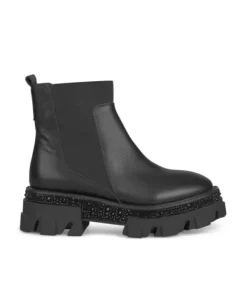 Botines Planos*Alma en Pena Comprar Botin Track Con Pedreria