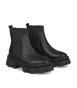 Botines Planos*Alma en Pena Comprar Botin Track Con Pedreria