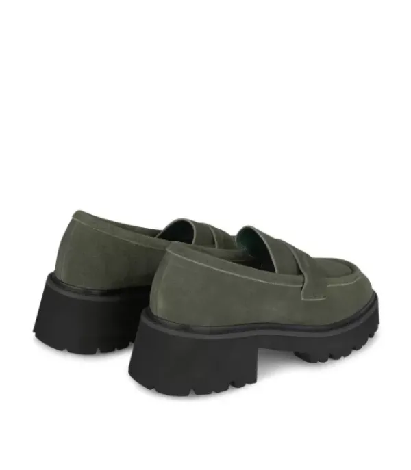 Zapatos Planos Azules*Alma en Pena Comprar Mocasin Piel Con Plataforma