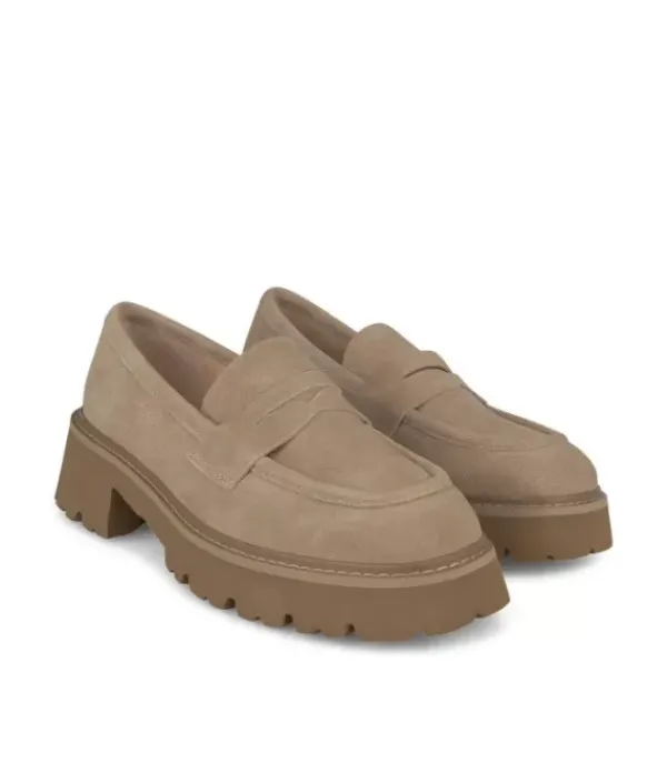 Zapatos Planos Azules*Alma en Pena Comprar Mocasin Piel Con Plataforma
