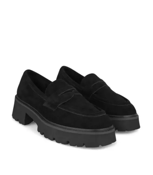 Zapatos Planos Azules*Alma en Pena Comprar Mocasin Piel Con Plataforma