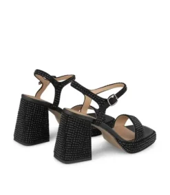 Sandalias De Tacón Alto*Alma en Pena Comprar Sandalia Tacón Cubierta Pedreria