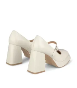 Zapatillas*Alma en Pena Comprar Sandalia Tacón Punta Cuadrada
