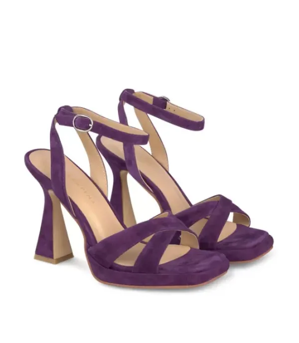 Sandalias De Tacón Alto*Alma en Pena Comprar Sandalia Tacón Tiras Cruzadas
