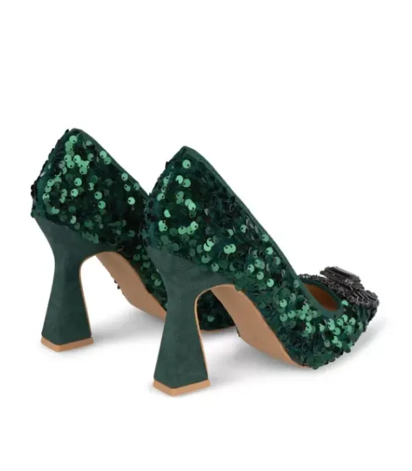 Zapatos De Tacón Azules*Alma en Pena Comprar Tacónes Altos Con Lentejuelas