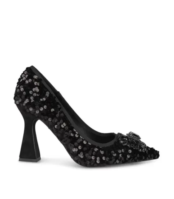 Zapatos De Tacón Azules*Alma en Pena Comprar Tacónes Altos Con Lentejuelas