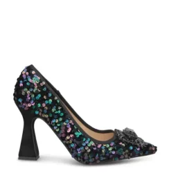 Zapatos De Tacón Azules*Alma en Pena Comprar Tacónes Altos Con Lentejuelas