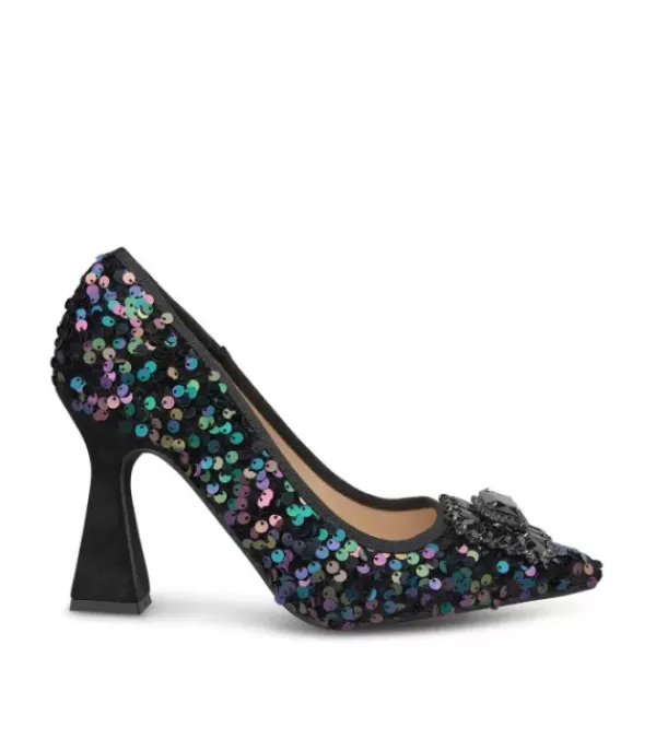 Zapatos De Tacón Azules*Alma en Pena Comprar Tacónes Altos Con Lentejuelas