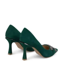 Zapatillas*Alma en Pena Comprar Zapato Piel Con Tacón Hebilla