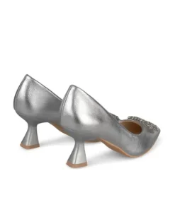 Zapatos De Tacón Azules*Alma en Pena Comprar Zapato Punta Puntiaguda Con Adorno