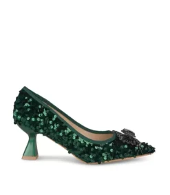 Zapatos De Tacón Azules*Alma en Pena Comprar Zapatos De Tacón Con Lentejuelas