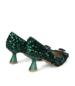 Zapatos De Tacón Azules*Alma en Pena Comprar Zapatos De Tacón Con Lentejuelas