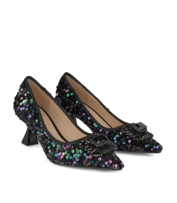 Zapatos De Tacón Azules*Alma en Pena Comprar Zapatos De Tacón Con Lentejuelas