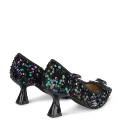 Zapatos De Tacón Azules*Alma en Pena Comprar Zapatos De Tacón Con Lentejuelas