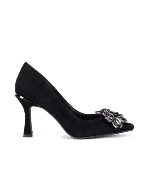 Zapatillas*Alma en Pena Comprar Zapato Tacón Adorno Flor