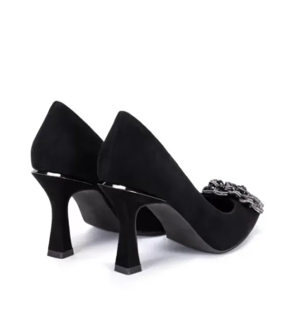 Zapatillas*Alma en Pena Comprar Zapato Tacón Adorno Flor