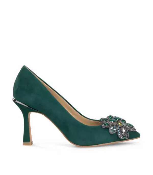 Zapatillas*Alma en Pena Comprar Zapato Tacón Adorno Flor