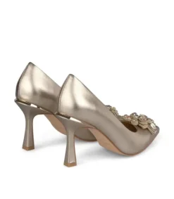Zapatillas*Alma en Pena Comprar Zapato Tacón Adorno Flor