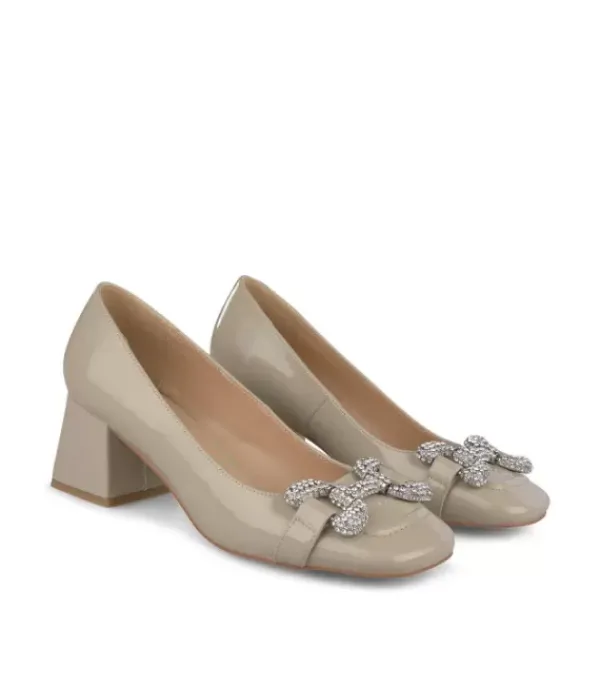 Zapatillas*Alma en Pena Comprar Zapato Tacón Con Detalle