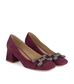 Zapatillas*Alma en Pena Comprar Zapato Tacón Con Detalle