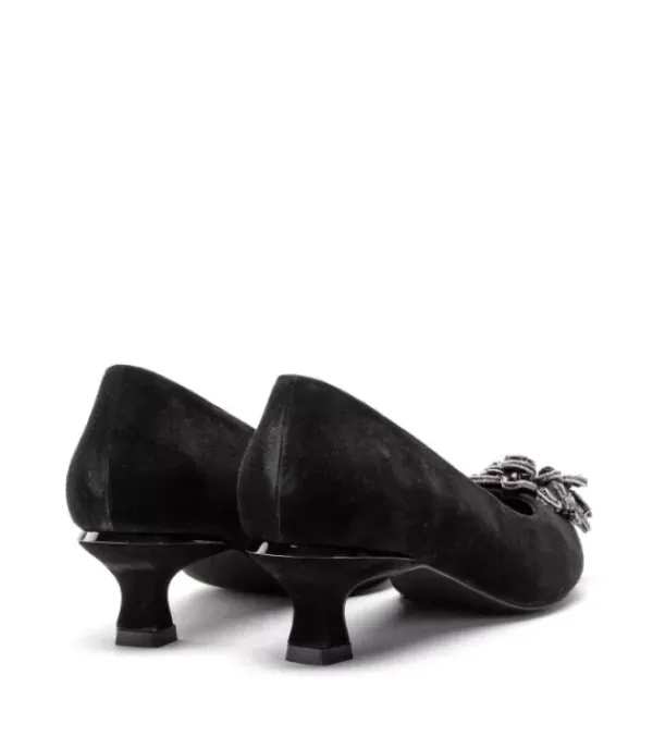 Zapatillas*Alma en Pena Comprar Zapato Tacón Con Flor