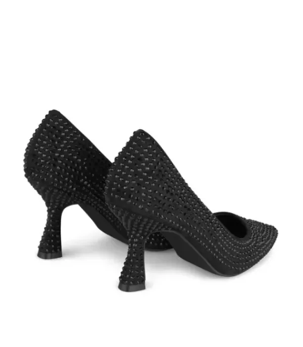 Zapatos De Tacón Azules*Alma en Pena Comprar Zapato Tacón Medio Con Pedreria