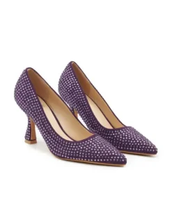 Zapatos De Tacón Azules*Alma en Pena Comprar Zapato Tacón Medio Con Pedreria